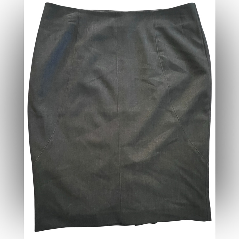 Dana Buchman Dark Blue Knee-Length Skirt, Size 6